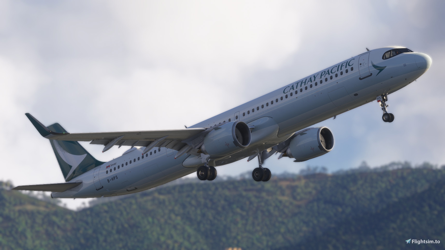 Cathay Pacific B-HPS | FSL A321-251NX - Aircraft Liveries for MSFS