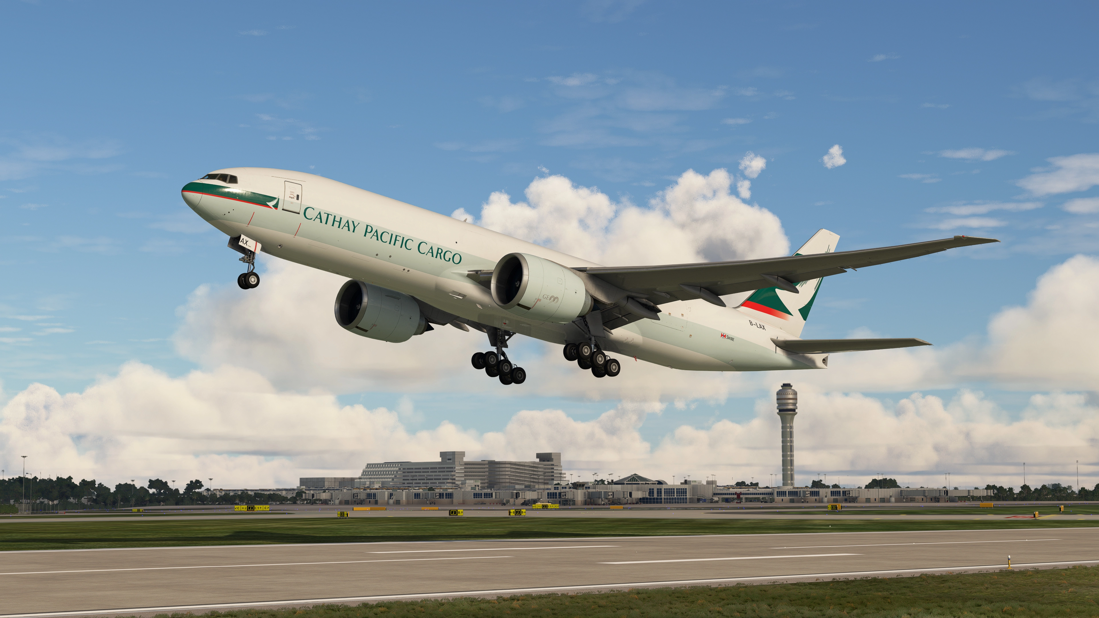 Cathay Pacific Cargo Retro for 777F | 8k - Image 1