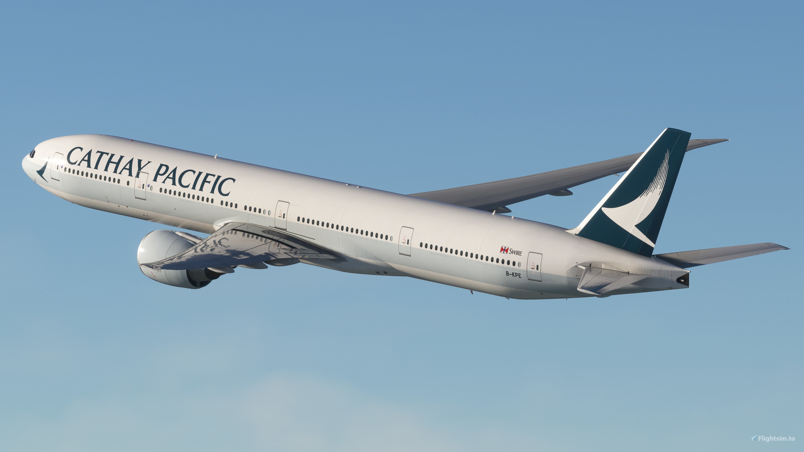 ☆CATHAY PACIFIC キャセイパシフィック☆777-300ER B777☆B-KPO 1/400☆