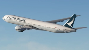 Cathay Pacific [Modern Pack] w/Cabin PMDG B777-300ER thumbnail 2