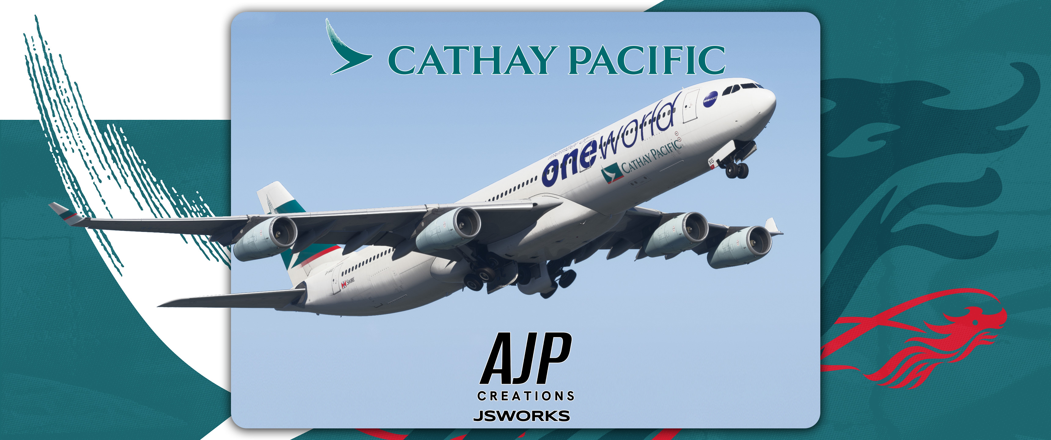 Cathay Pacific - OneWorld - B-HXG - Inibuilds A340-300 - Aircraft