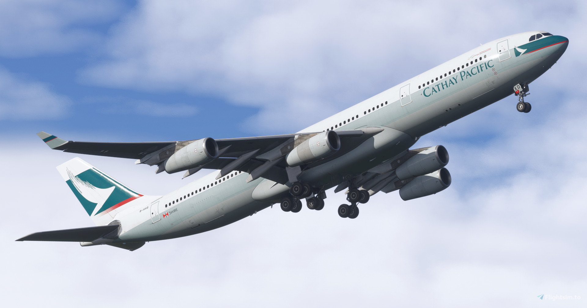 Cathay Pacific Pack | iniBuilds A340-300| 8K for Microsoft Flight