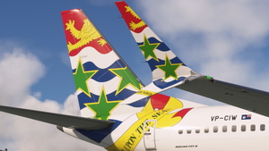 Cayman Airways (Fleet) w/Cabin - iFly 737 MAX8 thumbnail 2