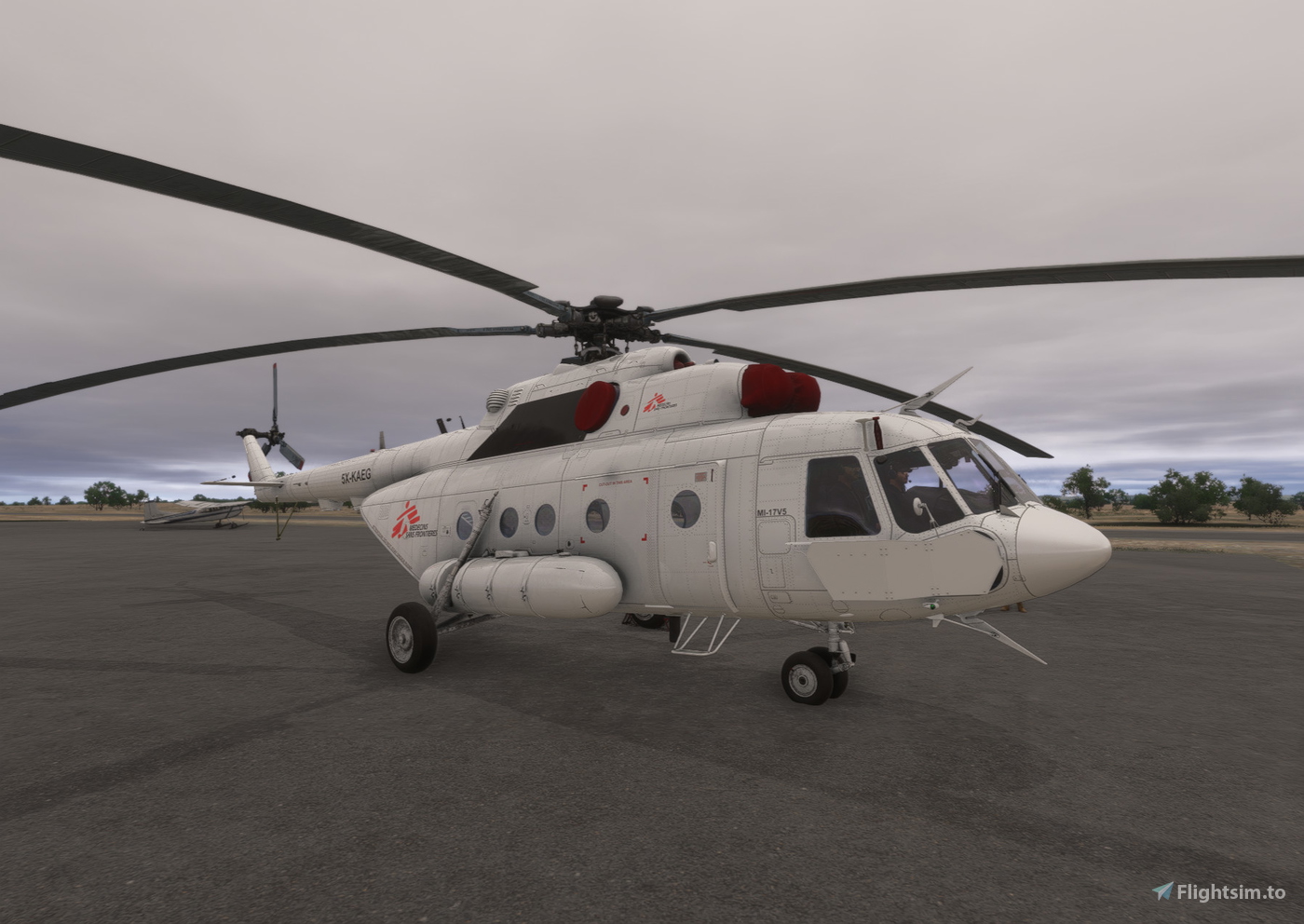 Cera Sim Mi 17 Médecins sans Frontières (MSF) für Microsoft Flight