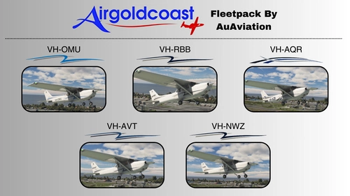 Cessna 172 Air Gold Coast Fleet Pack