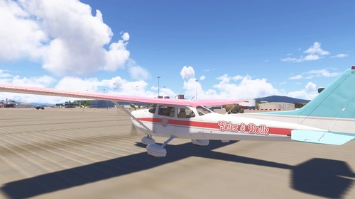 Cessna 172 Skies And Dolls Livery Pack (All Variants)