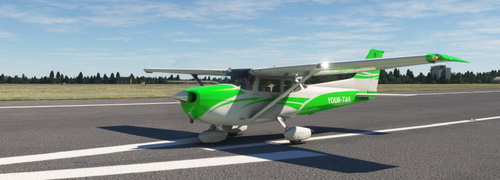 Cessna 172 Skyhawk G1000  -  4 Solid Paint Textures