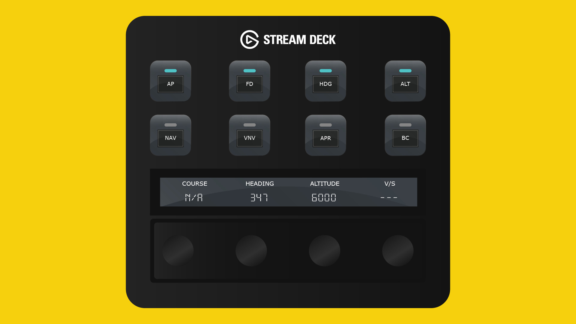 Cessna 172 Skyhawk Stream Deck + Autopilot Panel