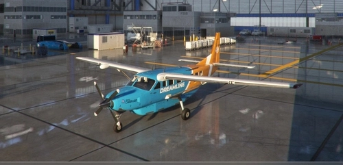 Cessna 208B Grand Caravan | Dreamline | Analog/ Black Square Version