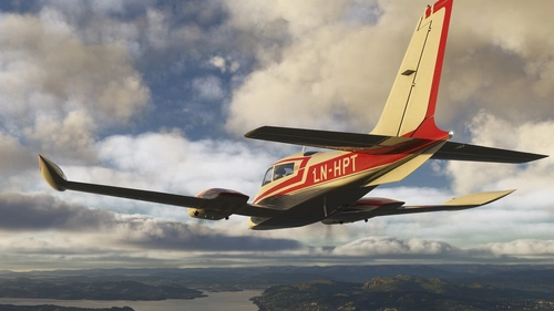 Cessna 310R LN-HPT