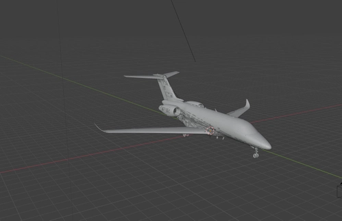 Cessna Longitude Blender model paintkit