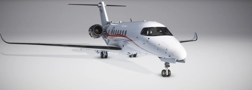 Cessna Longitude with Tunisian Flag (fictionnal)