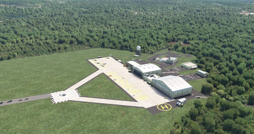 CFB Gagetown Heliport- cycx - Oromocto, New Brunswick, Canada