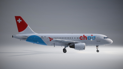 Chair AIrlines A319-112 | HB-JOJ | only exterior