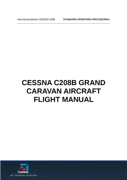 Checklist C208B Grand Caravan