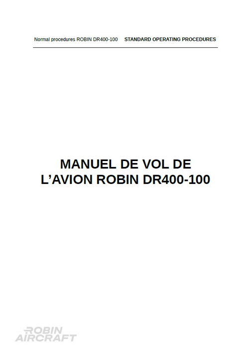 Checklist DR400-100