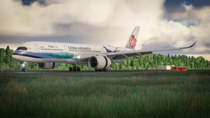 China Airlines | B-18901 | Syrmaticus Mikado Livery | inibuilds A350 Airliner thumbnail 6