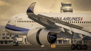 China Airlines | B-18917 | 60th Anniversary Livery | inibuilds A350 Airliner thumbnail 10