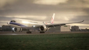 China Airlines | B-18917 | 60th Anniversary Livery | inibuilds A350 Airliner thumbnail 9