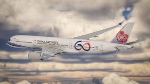 China Airlines | B-18917 | 60th Anniversary Livery | inibuilds A350 Airliner thumbnail 6