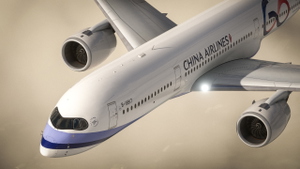 China Airlines | B-18917 | 60th Anniversary Livery | inibuilds A350 Airliner thumbnail 1