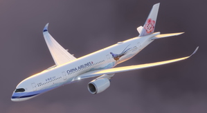 China Airlines B18901 'Syrmaticus  Mikado' and  B18919 | iniBuilds A350-900 | w/Decal thumbnail 2