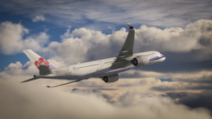 China Airlines Standard Livery Pack | inibuilds A350 Airliner thumbnail 5