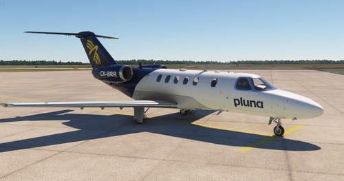Citation CJ4 - Pluna Virtual (fictional) CX-BRR
