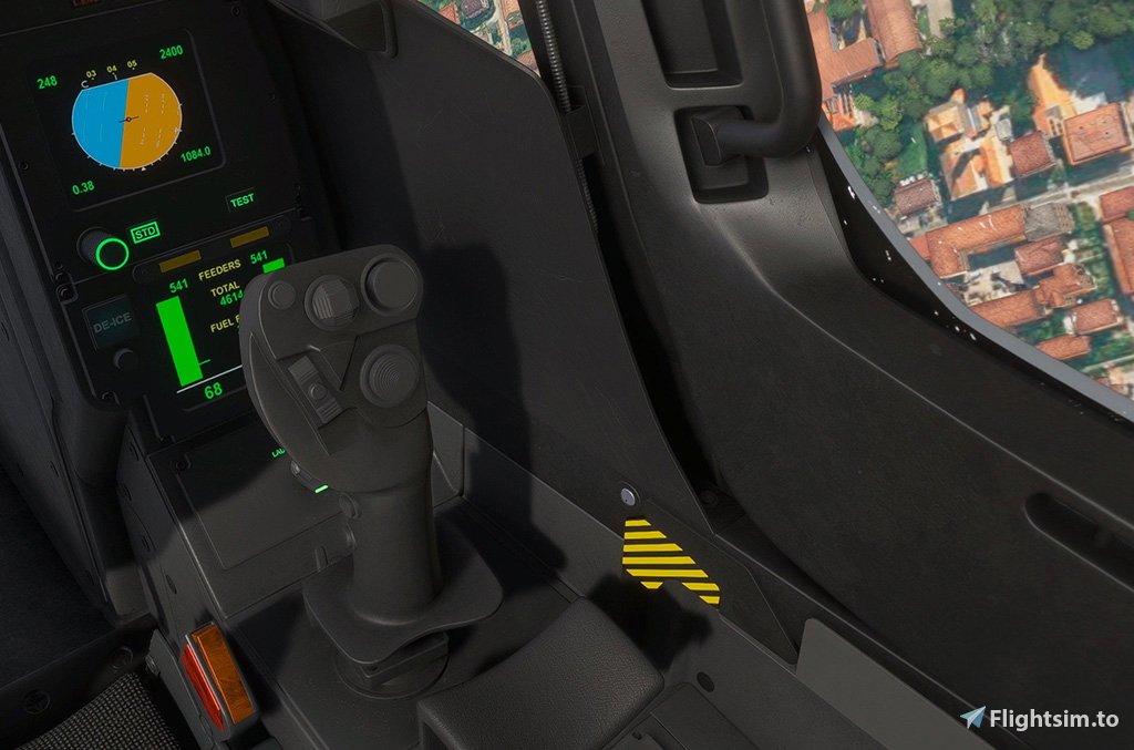 Simulateur Rafale CJ Simulations Dassault Rafale Cockpit (some texture chanches) för ...