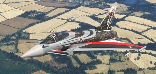 CJ Simulations Typhoon Luftwaffe Red Barron 2019