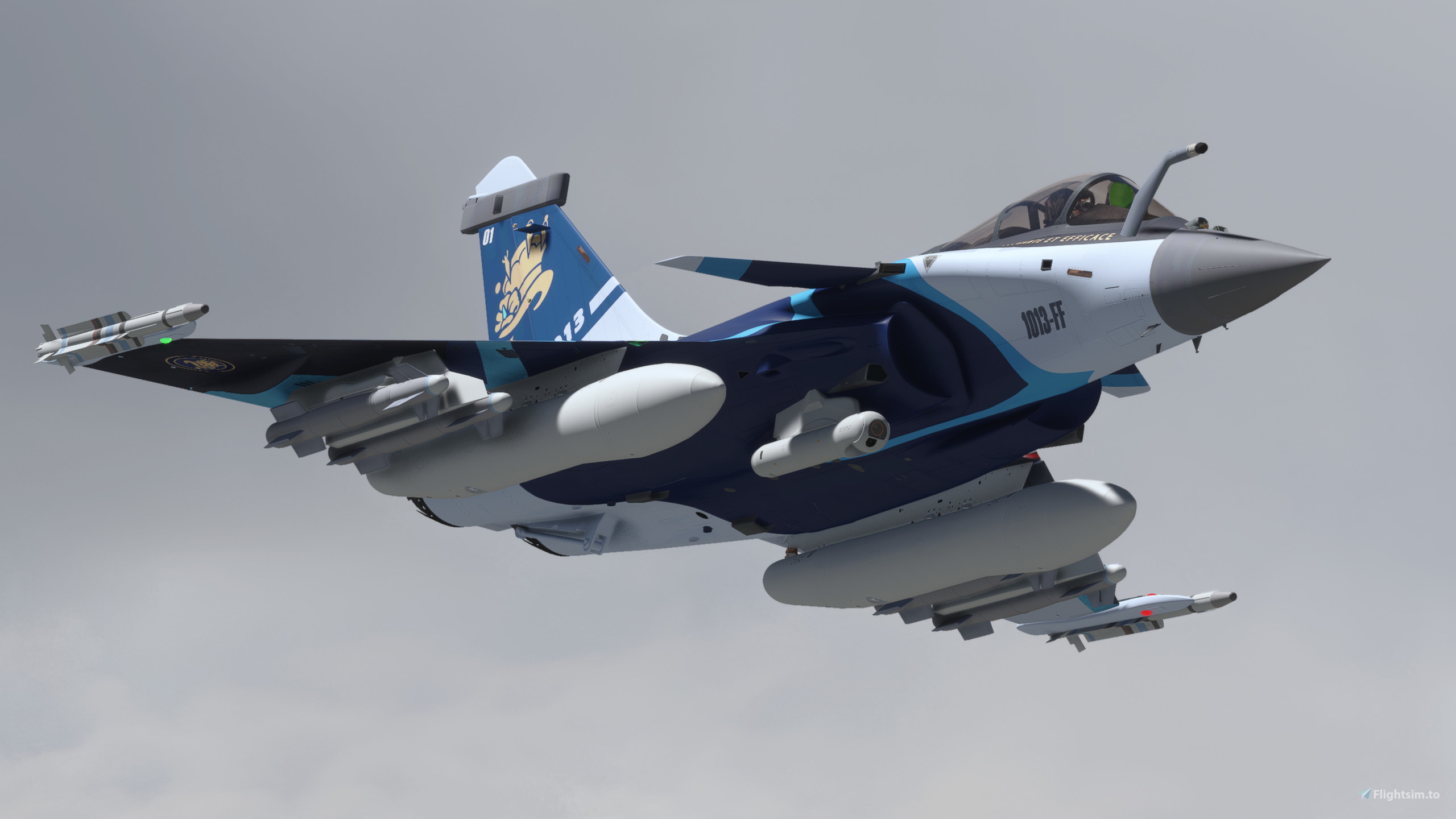 CJSimulations Dassault Rafale M | Salon Solitaire のために