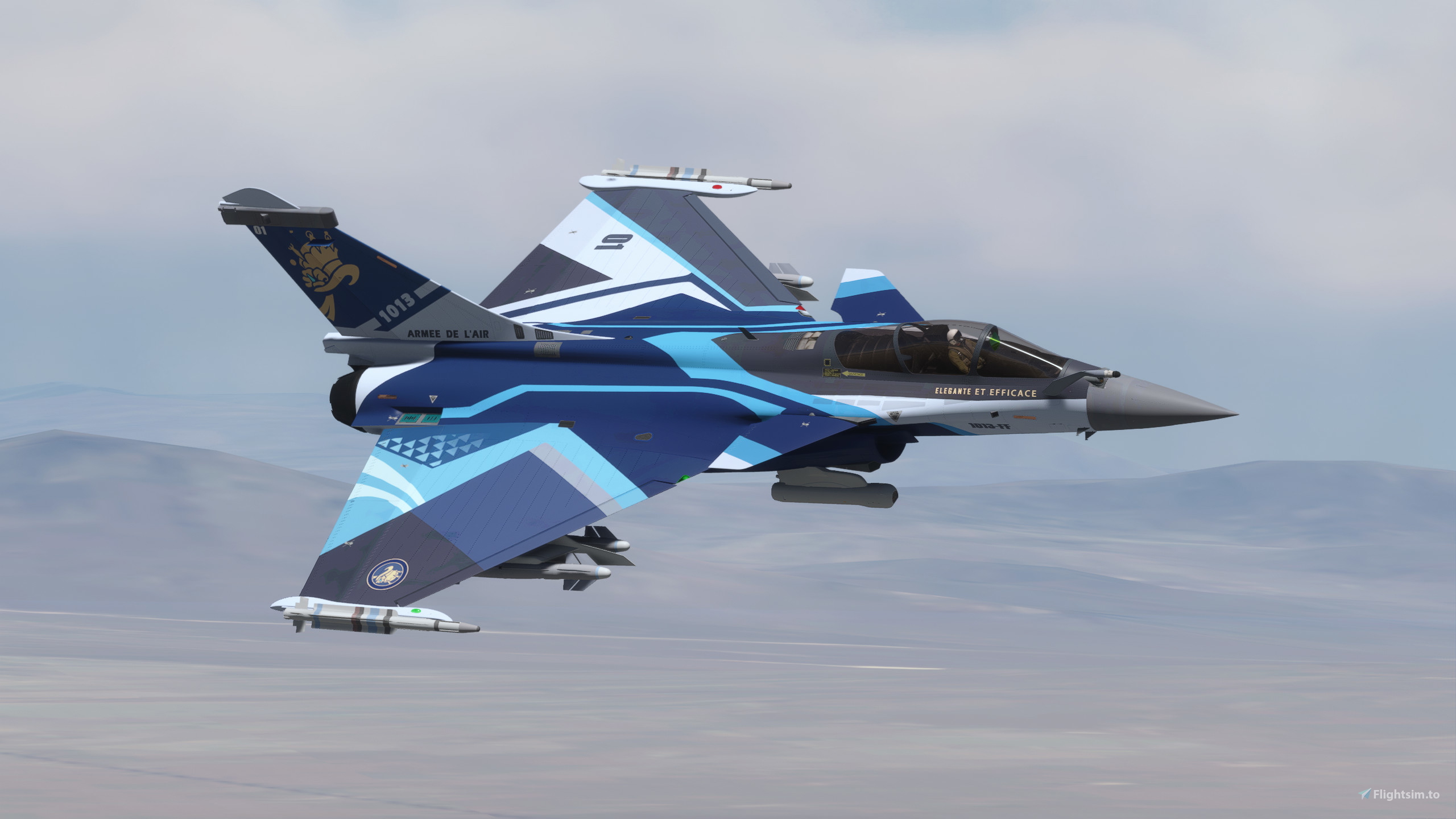 CJSimulations Dassault Rafale M | Salon Solitaire のために
