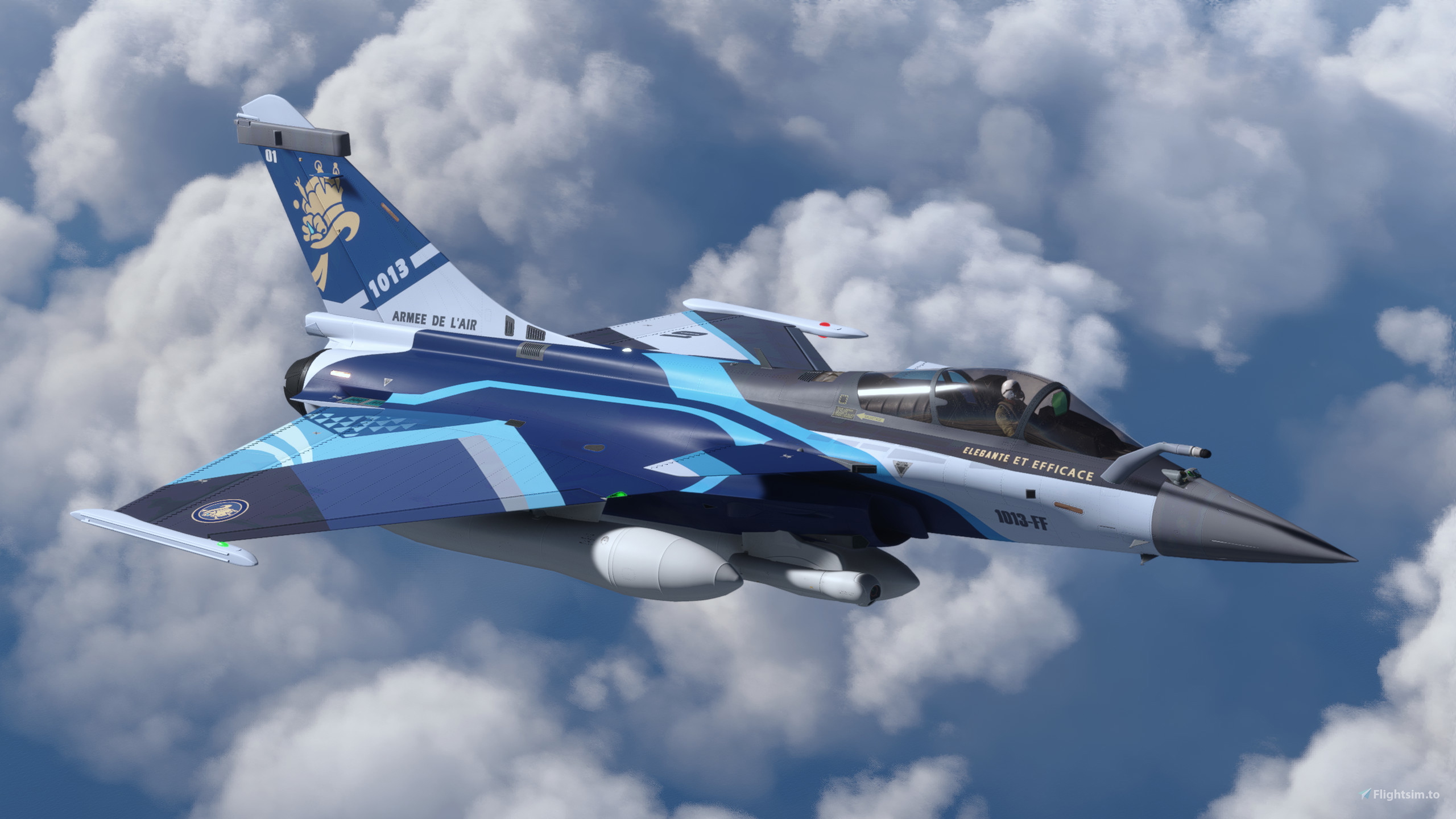 CJSimulations Dassault Rafale M | Salon Solitaire のために