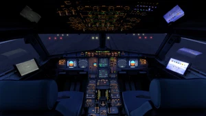 Fenix Clean Cockpit // A319 A320 A321 (Remastered) thumbnail 7