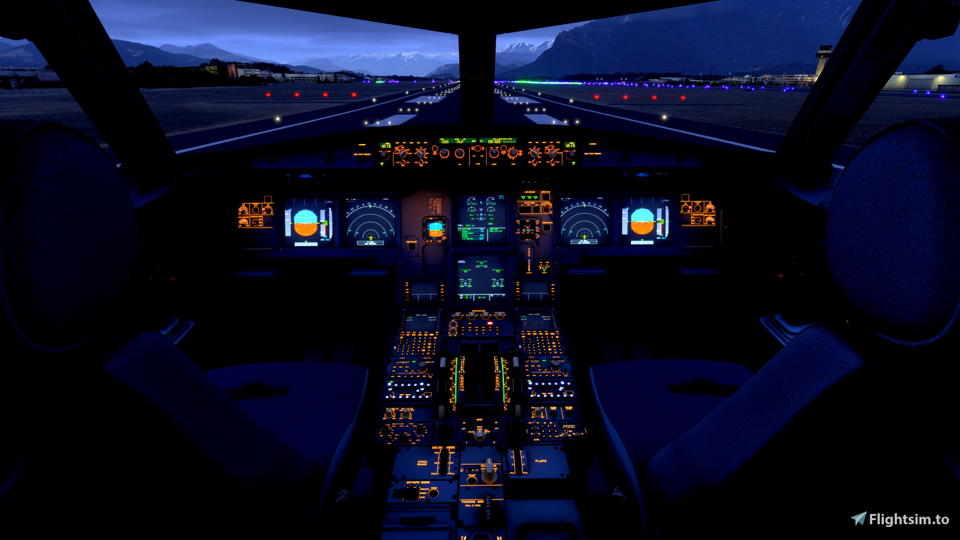 Clean Flight Sim Threads - Fenix Clean Cockpit // A319 A320 A321 (Remastered) のために ...