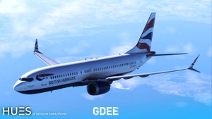 Comair ZS-ZCA w/Cabin - iFly 737 MAX 8 thumbnail 1