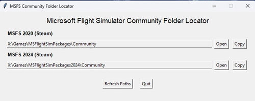 Community Folder Locator