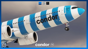 Condor Airlines Livery Pack | Headwind A330 NEO | 8K & 4K thumbnail 6