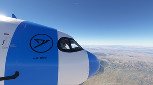 [A32NX] Condor A320Neo, blue with cockpit mask thumbnail 7