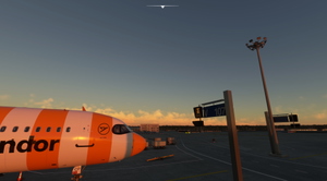 [A32NX] Condor A320Neo, yellow with cockpit mask thumbnail 5