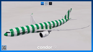 Condor Airlines Livery Pack | Headwind A330 NEO | 8K & 4K thumbnail 7