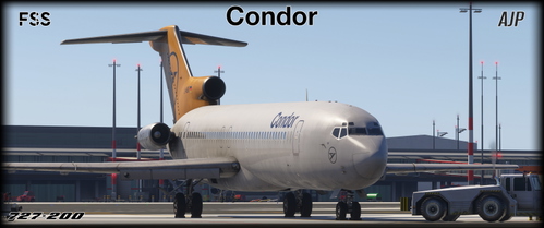 Condor Flugdienst - Grey - D-ABKK - Boeing 727-200