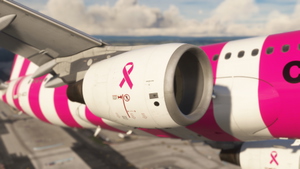 Condor Flugdienst D-AICS PINK EDITION 8K w/  Cabin FENIX V2 A320 | Ultra Realism thumbnail 4