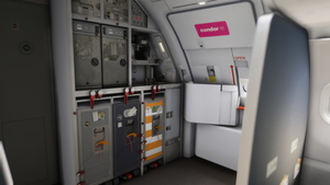 Condor Flugdienst D-AICS PINK EDITION 8K w/  Cabin FENIX V2 A320 | Ultra Realism thumbnail 9
