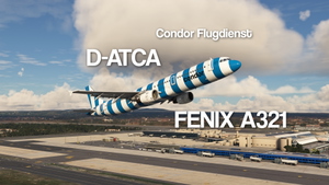 Condor Flugdienst D-ATCA FENIX A321 8K + 4K w/ custom Cabin  [ULTRA REALISM] thumbnail 1