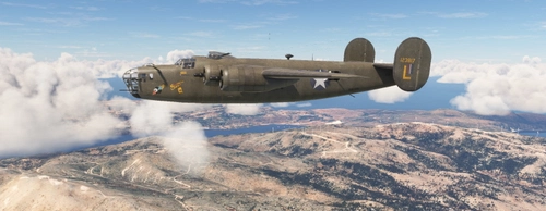 Consolidated B-24 Liberator  44th BG "Suzy Q"