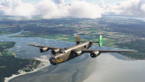 Consolidated B-24 Liberator  489th BG "Sharon D"