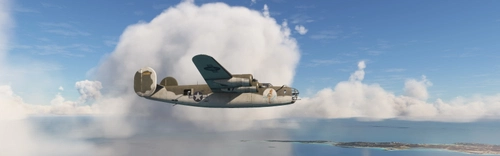 Consolidated B-24 Liberator  6th BG "Night Mission"