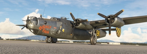 Consolidated B-24 Liberator 459th BG "MIckey Finn"