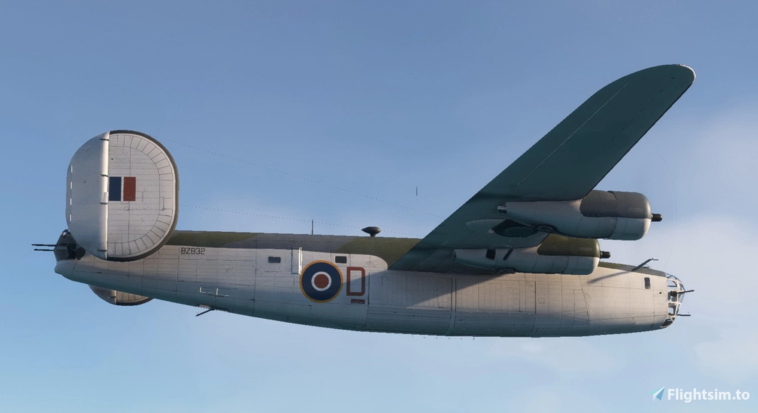 Consolidated B-24 Liberator RAF Coastal Command BZ832/D F/O Trigg